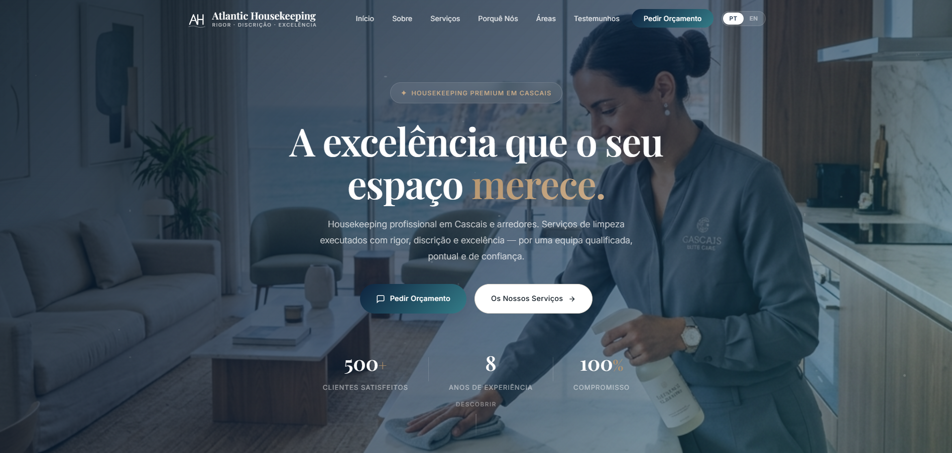 Atlantic Housekeeping Website