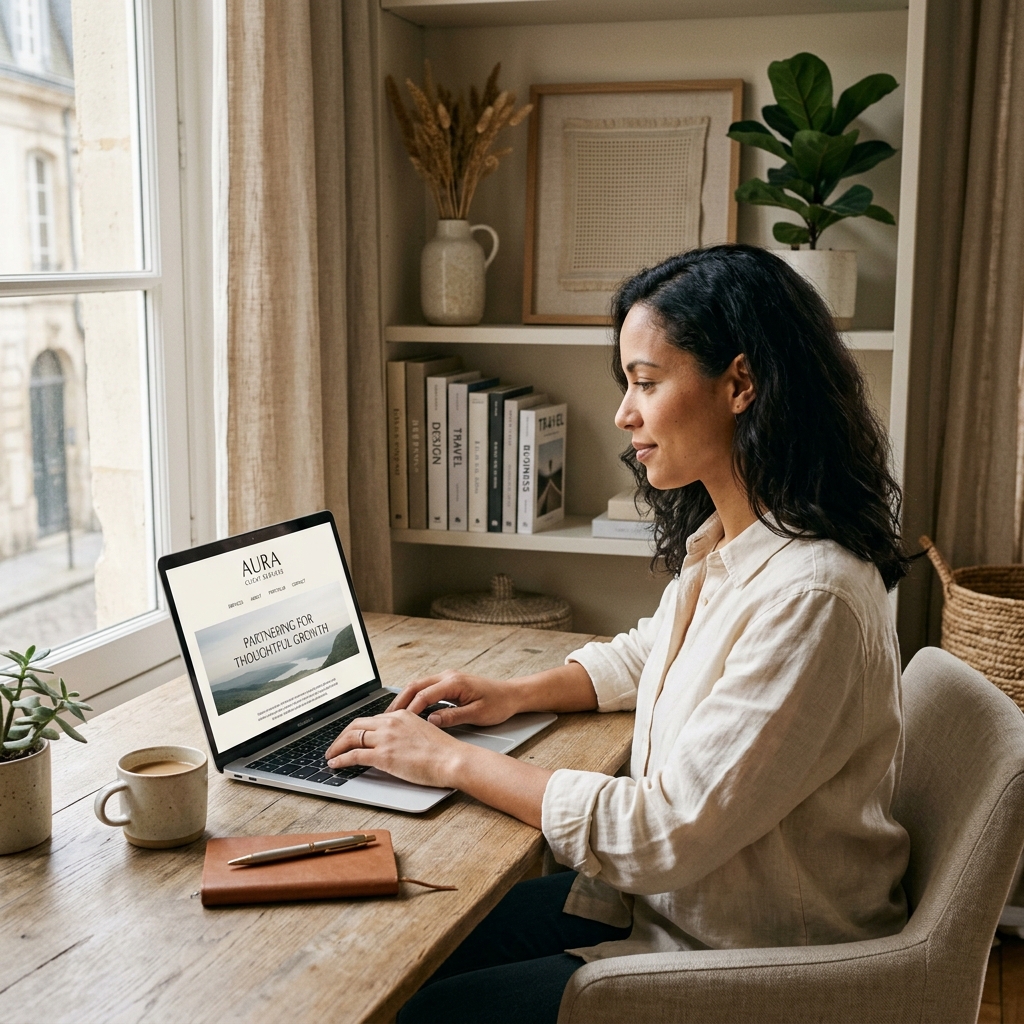 Ambiente de criação e Web Design no Chanan Studio